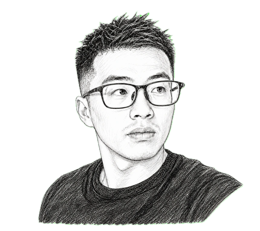 Barry Song 的手绘肖像